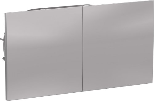 Розетка с заземлением Systeme Electric AtlasDesign 1-м. 2 мод. сдвижная крышка алюминий фото Розетка с заземлением Systeme Electric AtlasDesign 1-м. 2 мод. сдвижная крышка алюминий картинка